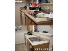 Kitchen Cleaning Organization