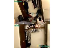 Closet Cleaning Organization